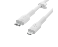 BELKIN USB-C - Lightning Silicone 3m White CAA009BT3MWH - 732950 - zdjęcie 3